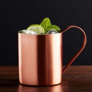 Crate&Barrel Moscow Mule 16oz. Mug in Copper (Set of 4)